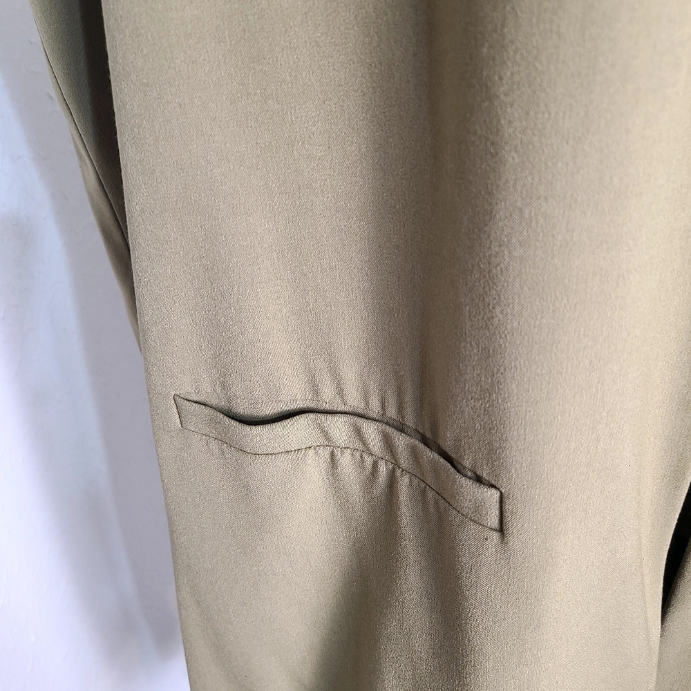 Prologue Beige/Tan Long Sleeveless Vest Jacket, Size XXL - Picture 7 of 12